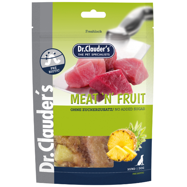 Snacks Filetes de Pollo con Piña. Dr Claude's. Premios Naturales para Perros