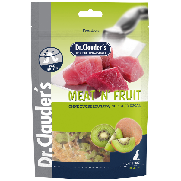 Snacks Filetes de Pollo con Kiwi. Dr Claude's. Premios Naturales para Perros