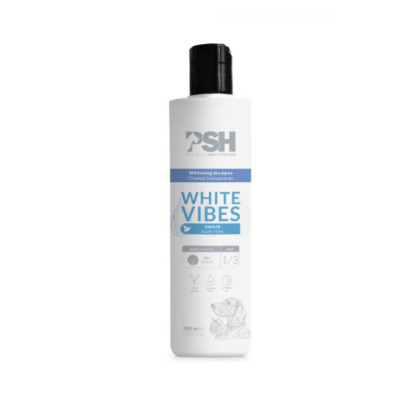 PSH Champú White Vibes– Champú Especial color blanco para Perros y Gatos.