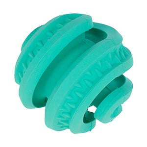 Pelota TOYFASTIC TURQUESA. Juguetes interactivos para perros.