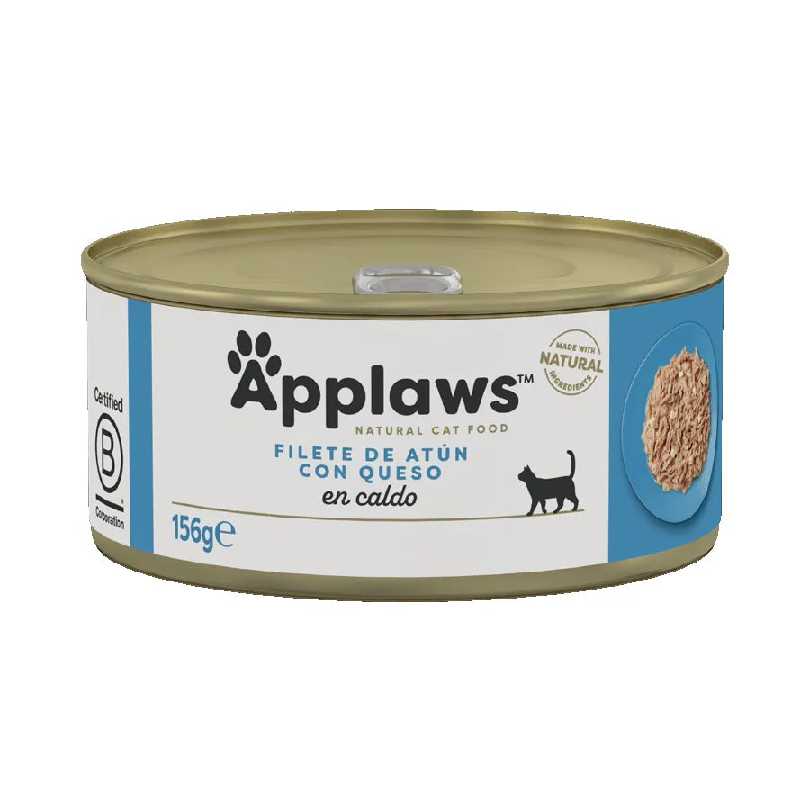 Applaws Gato - Lata de atún y queso, Comida para Gatos