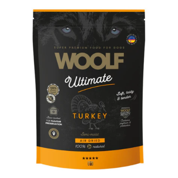 Woolf Pavo, Pienso Semihúmedo Naturales para Perros, Pienso para Perros