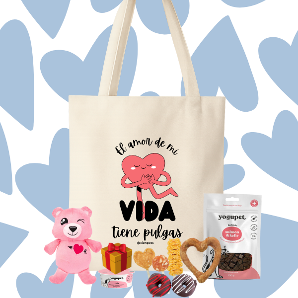 Bolsita San Peludin Oso Cupido, San Peludin para perros