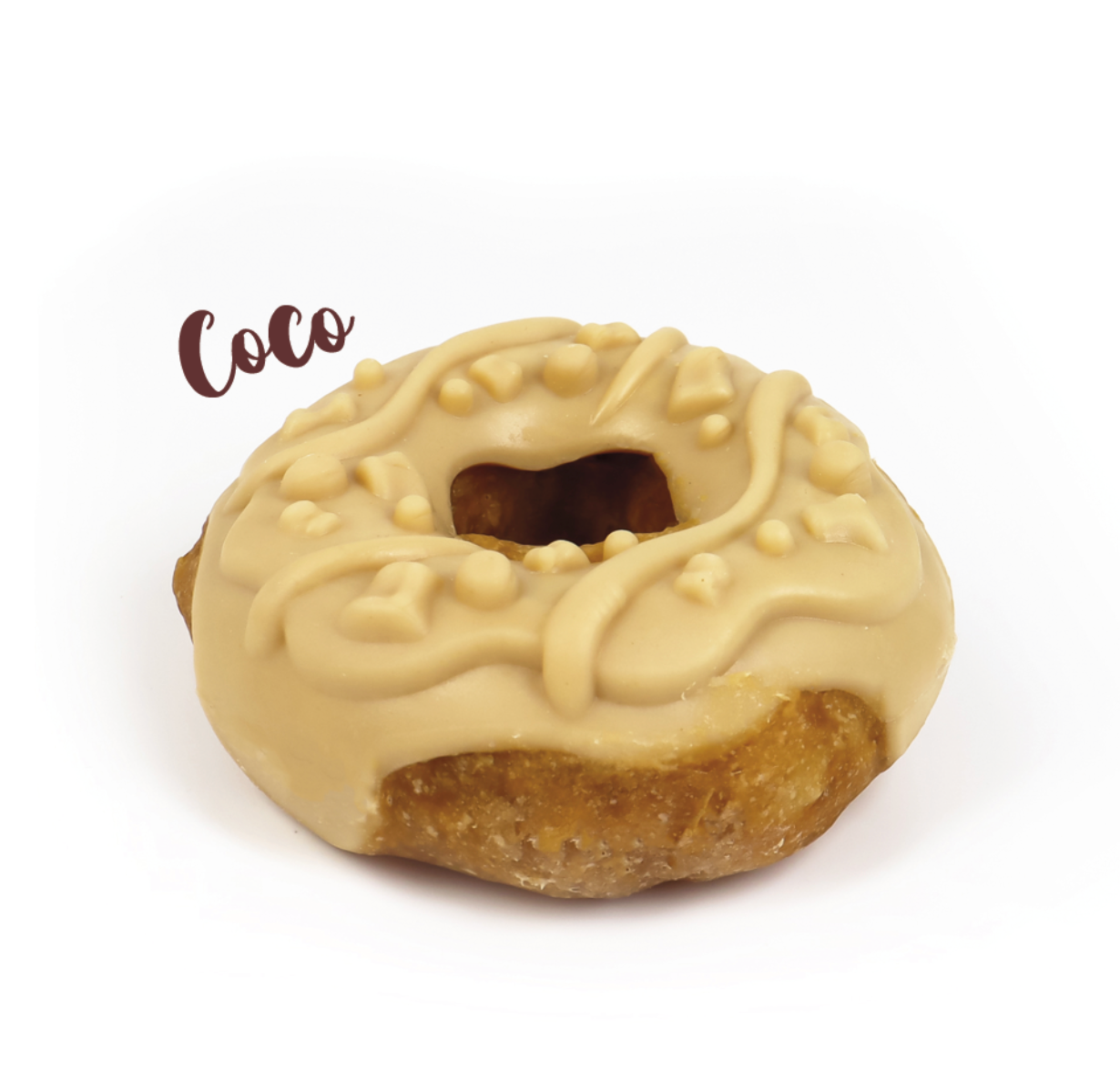 Donuts Glaseados de Coco para Perros