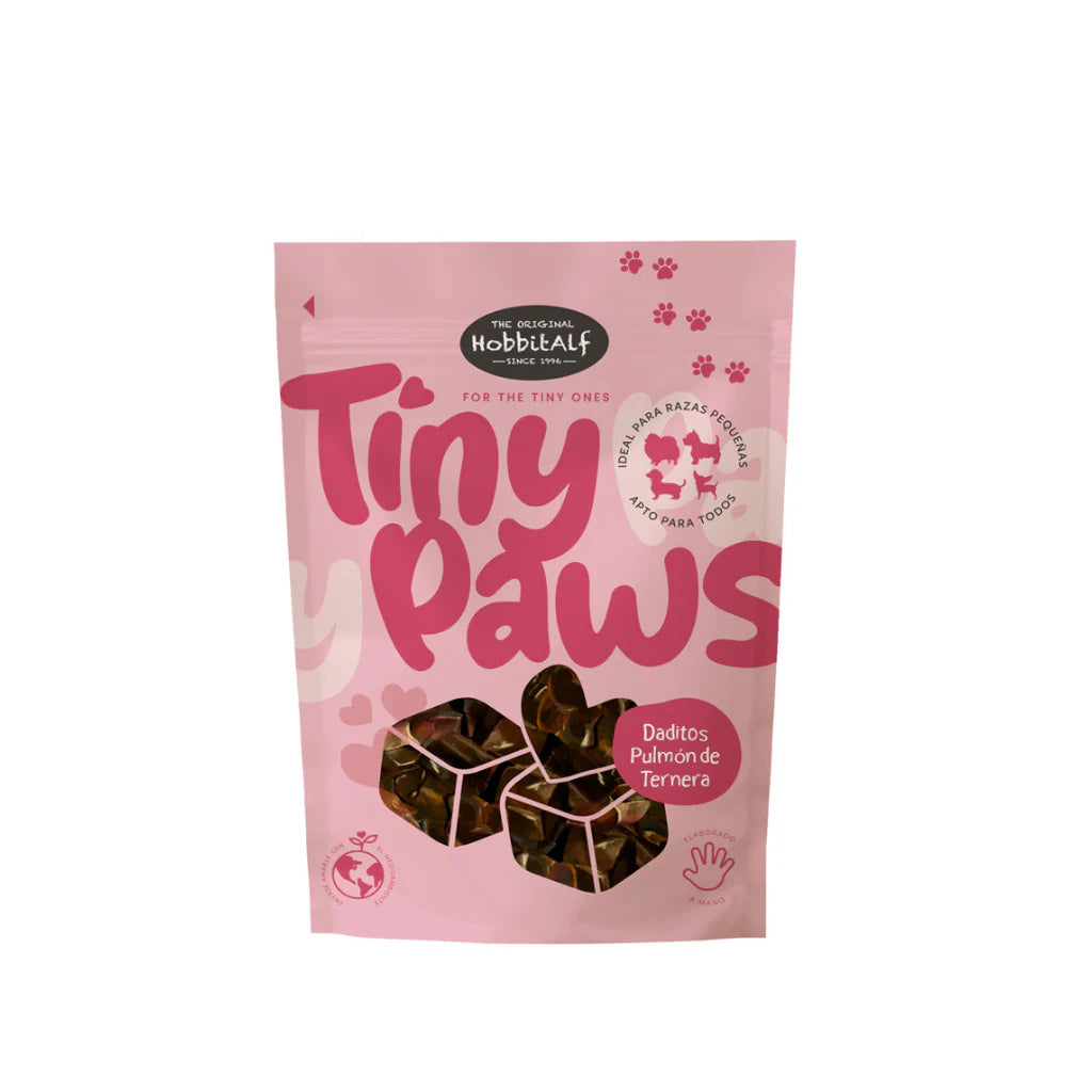 Pulmon de ternera en dados, Snack para perros.