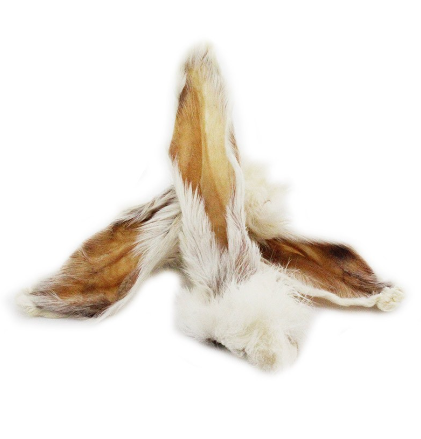 Orejas de Conejo con Pelo, Snacks para Perros