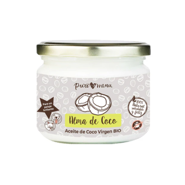Alma de Coco, 272ml (Aceite BIO de Coco) suplemento natural para perros y gatos