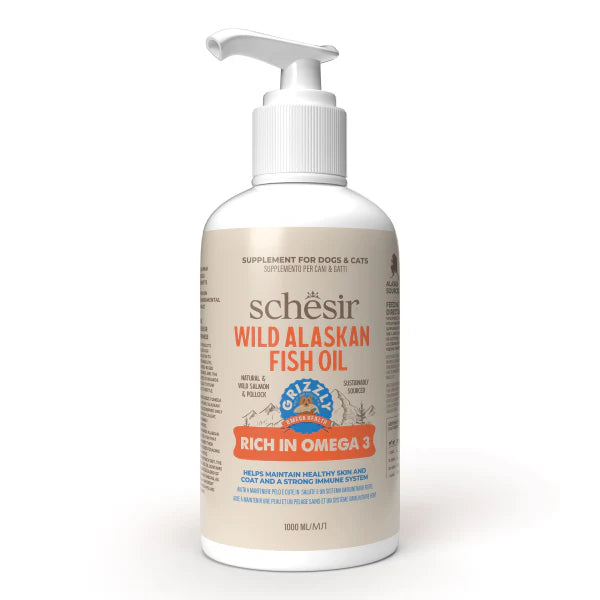 Aceite Salmón. Suplemento natural para perros y gato.