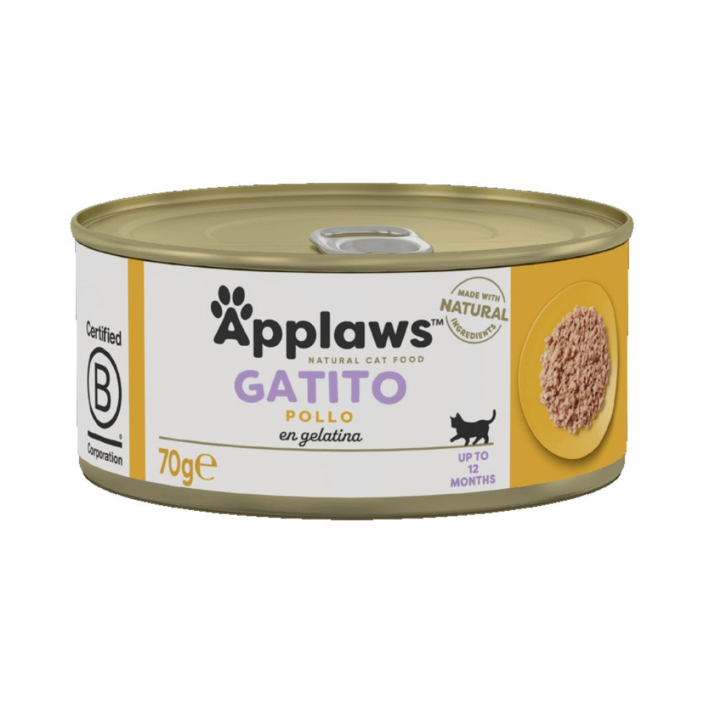 Applaws Kitten - Lata de pollo para gatos, Comida para Gatos