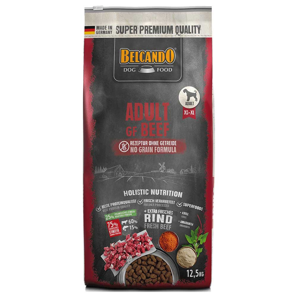 Pienso Belcando Adult Grain Free Beef. Pienso para Perros, Comida para Perros.