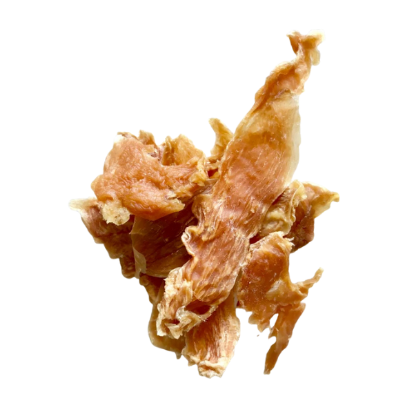 Cecina de pollo, snacks naturales para perros y gatos