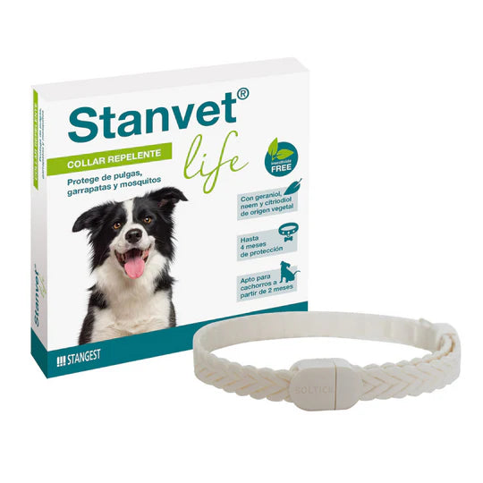 Stanvet Life - Collar antiparasitario natural perros