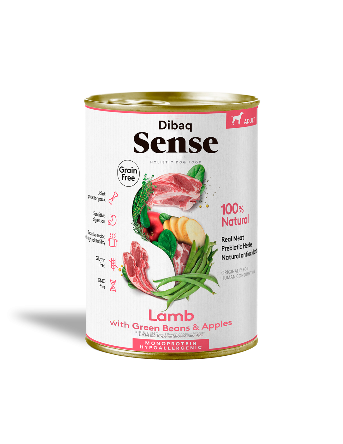 Dibaq Sense Cordero, Comida para Perros