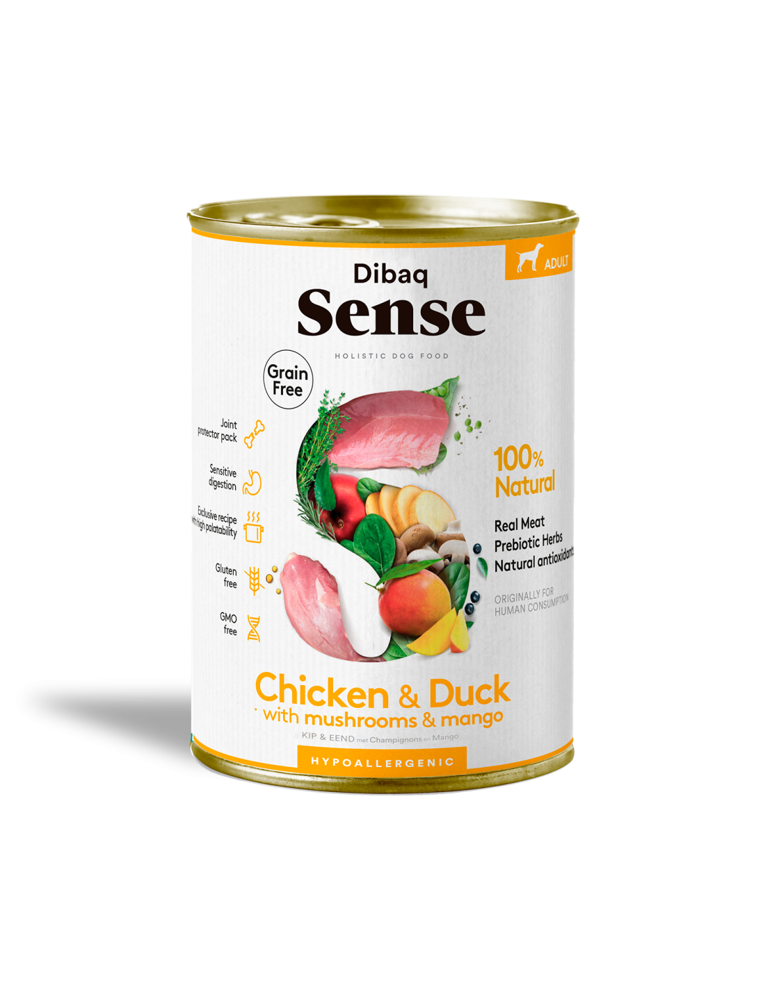 Dibaq Sense Pollo y Pato, Comida para Perros