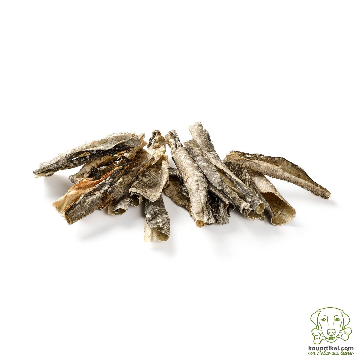 Piel de bacalao cortada. Premios Naturales para Perros y Gatos