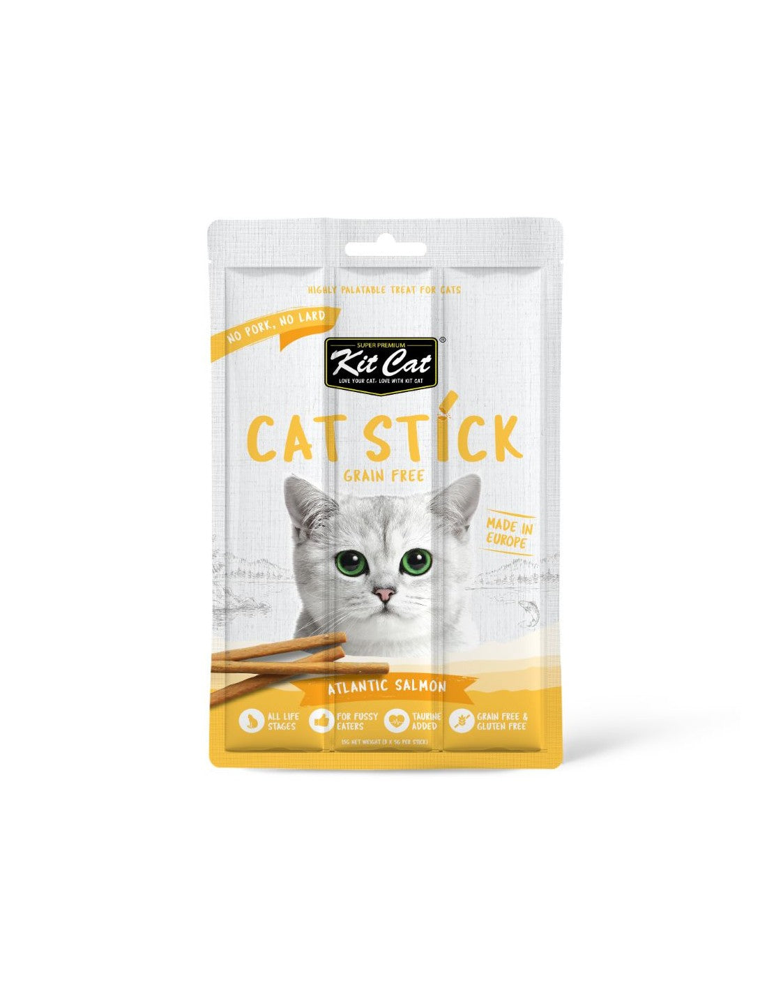 Kit Cat Cat Stick - Atlantic Salmon Snacks Gato