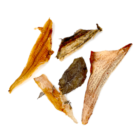 Filete de lenguado deshidratado. Premios para Perros y Gatos