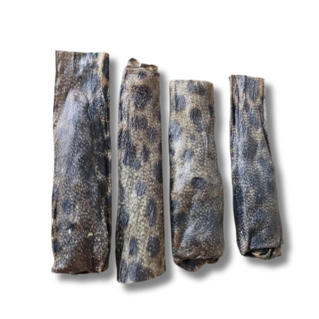 Piel pez lobo. Snack pescado. Snack natural para Perros y Gatos