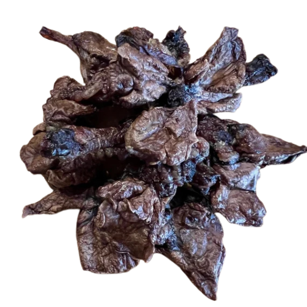 Pulmón de conejo deshidratado, snacks naturales para perros y gatos