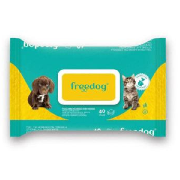Freedog Toallitas Mango, Toallitas para Mascotas