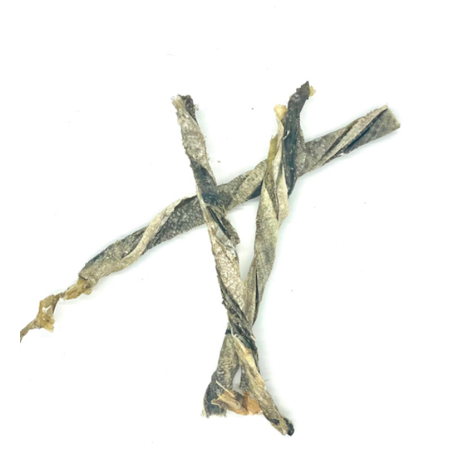 Roll piel Bacalao, Snacks Naturales para Perros, Premios para Perros