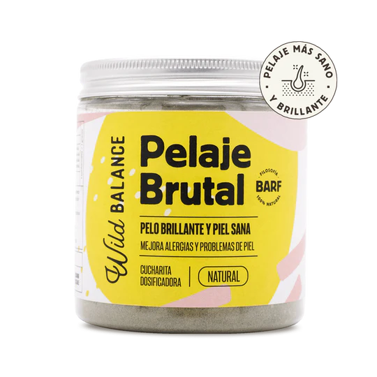 Wild Balance Pelaje Brutal. Suplemento natural para perros y gato.