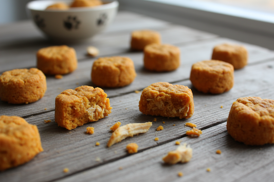 Bocaditos de boniato y pollo