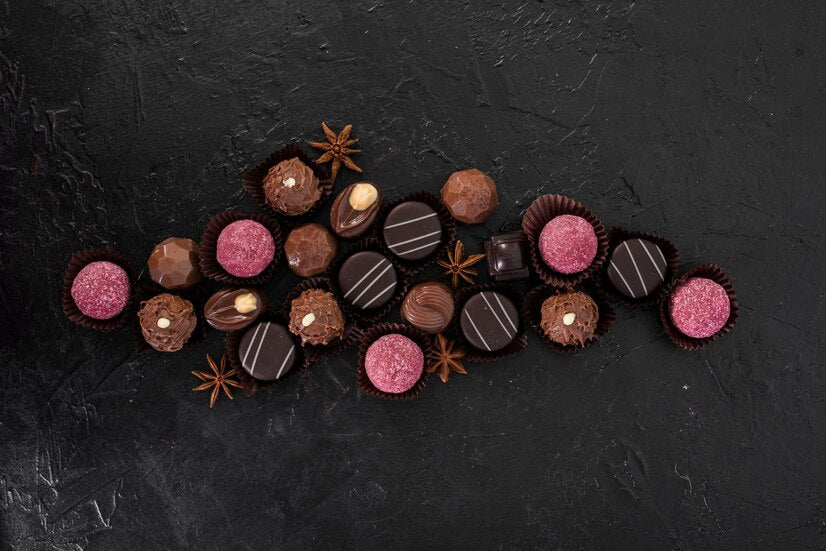 Bombones de cacahuete.