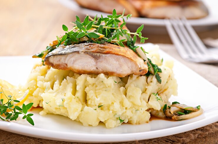 Receta light. Pescado puerro y patata.