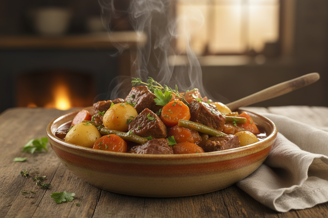 Guiso ternera y verduras