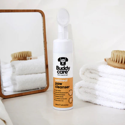 Limpiador patas avena Buddy Care, Limpiador para perros y gatos