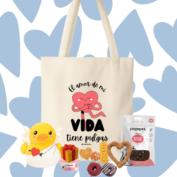 Bolsita San Peludin Pato Cupido, San Peludin para perros