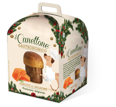Canetone Salmón. Premios Navideños para Perros