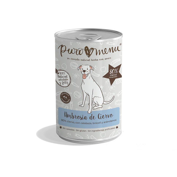 Puro Menu - Menu Amrbosia Comida natural para perros