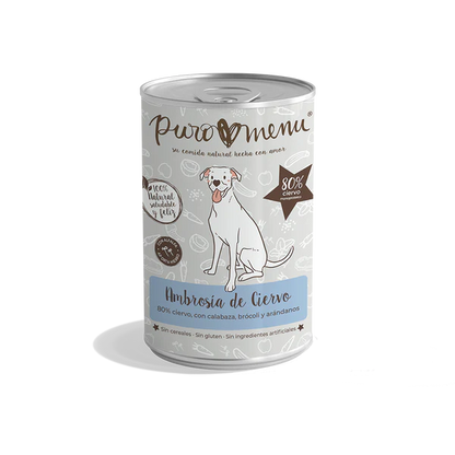 Puro Menu - Menu Amrbosia Comida natural para perros