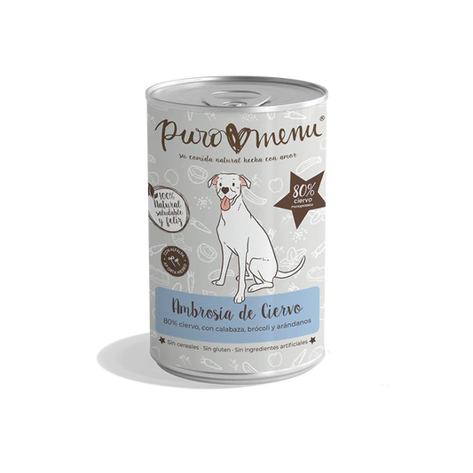Puro Menu - Menu Amrbosia Comida natural para perros