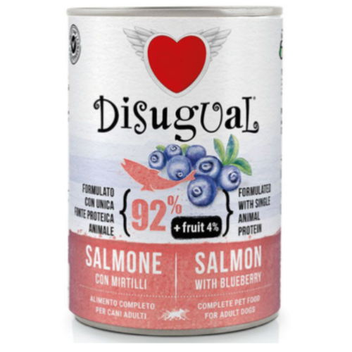 🎁 Disugual Salmón y Arándanos, Comida para Perros (100% off)