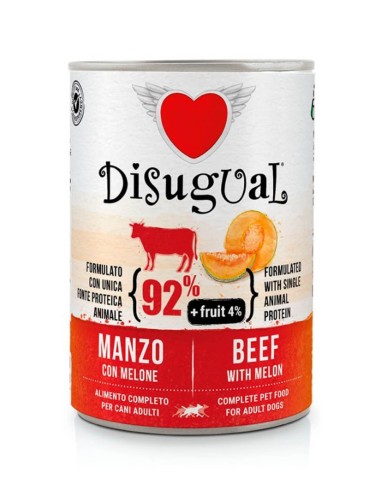 Disugual Ternera y Melón, Comida para Perros