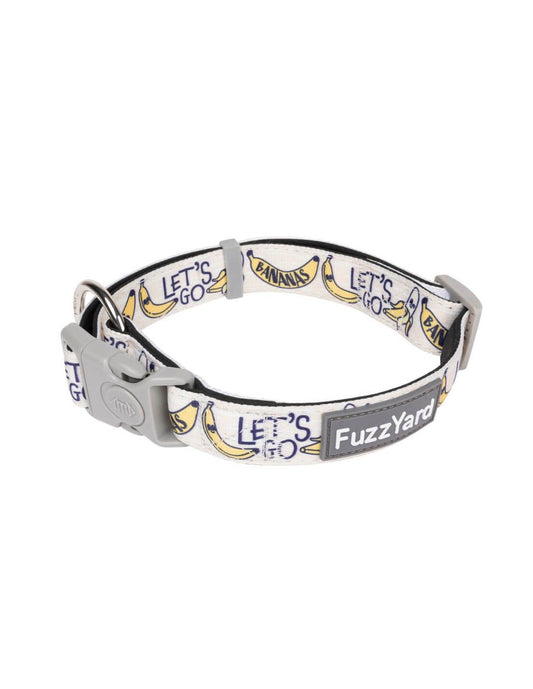 FuzzYard Neoprene Collar - Go Bananas