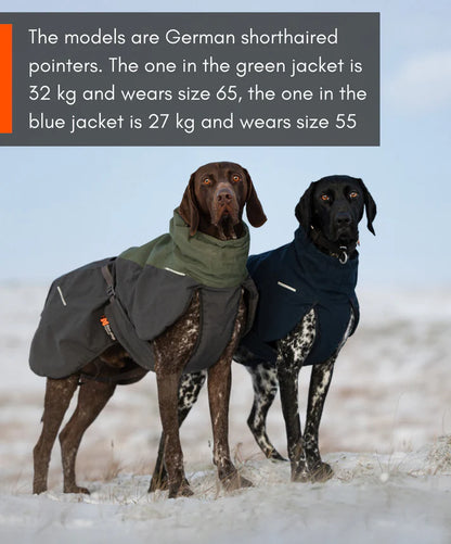 Non-Stop Dogwear Glacier  Wool 2.0 Chaqueta- Abrigo para perros.
