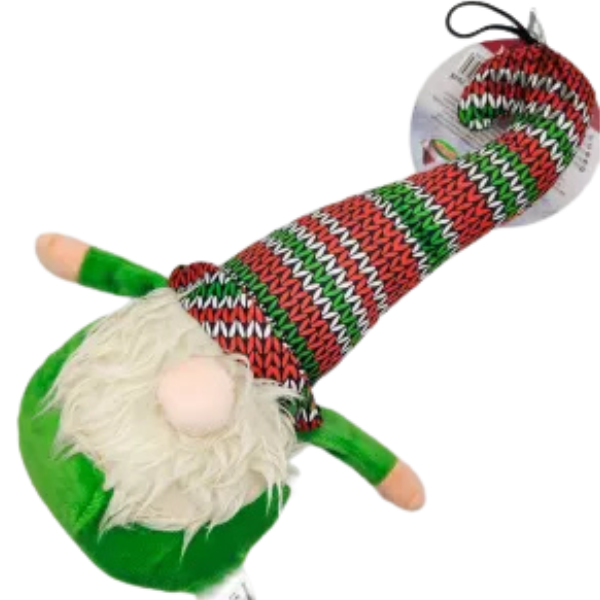 Peluche Duende navideño, Juguete para Perros, Peluches para Perros